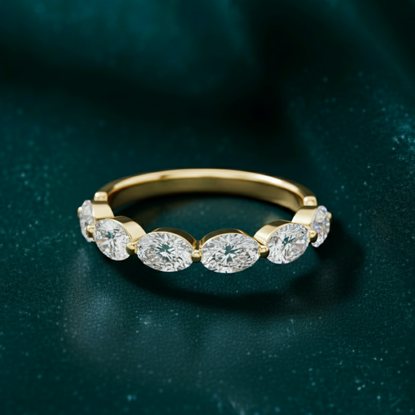 Elysian Oval Diamond Eternity Band