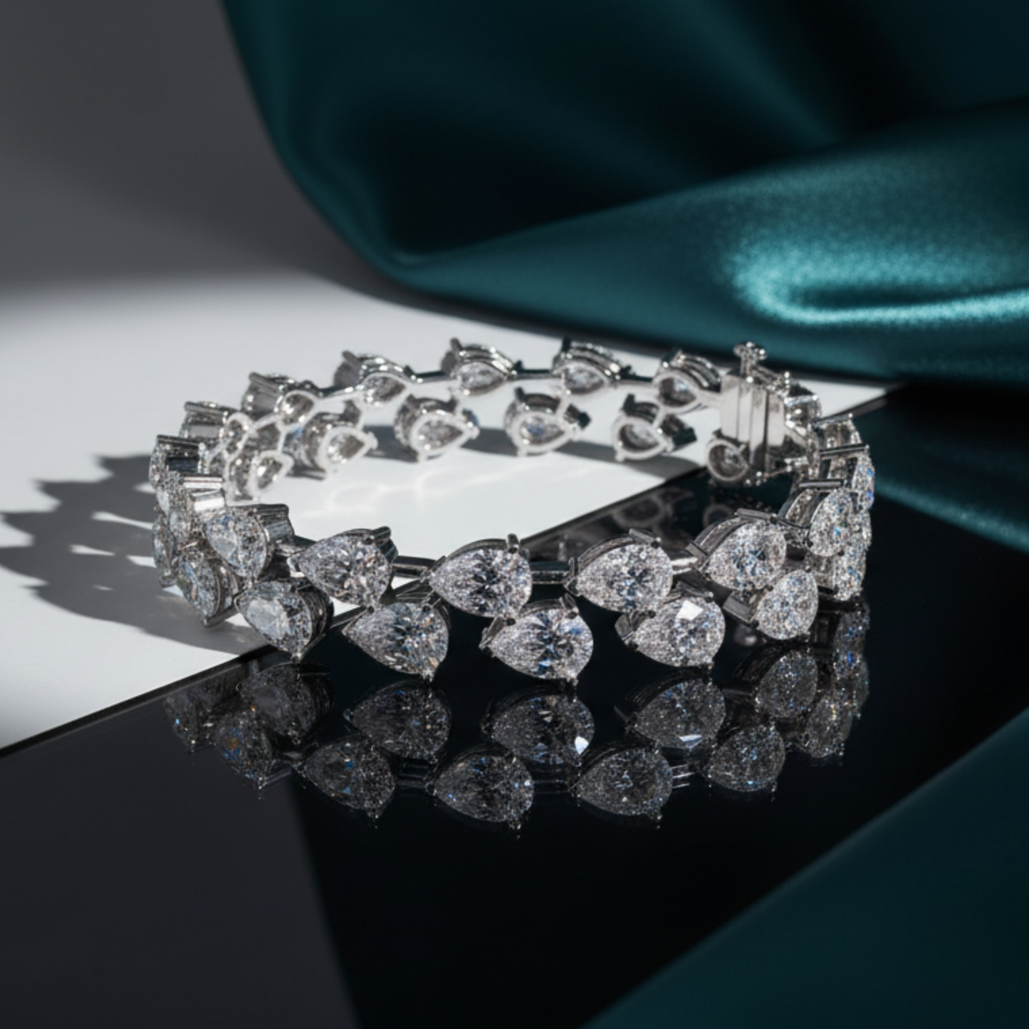 perl size diamond braclete