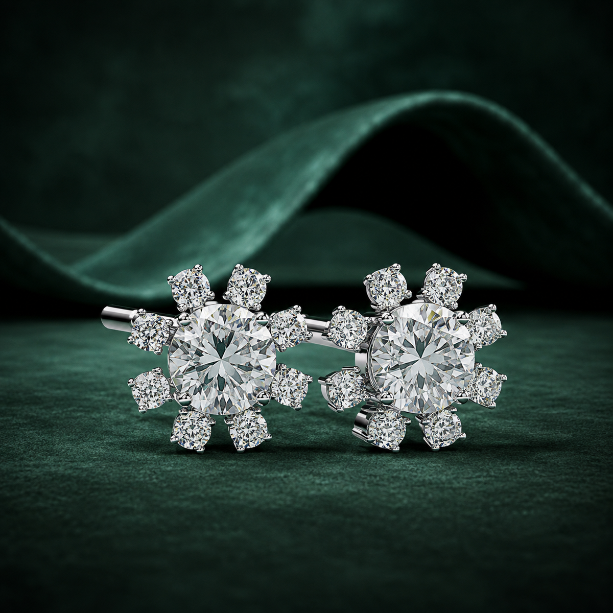 Sunburst Starburst Earrings