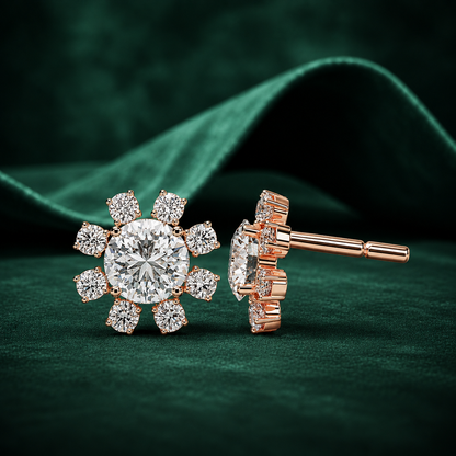 Sunburst Starburst Earrings