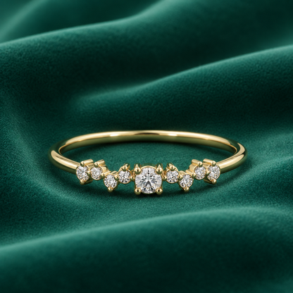 Minimalist Alternating Diamond Cluster Band