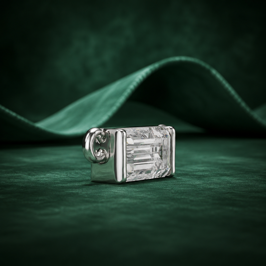 Lumière Baguette Diamond Connector