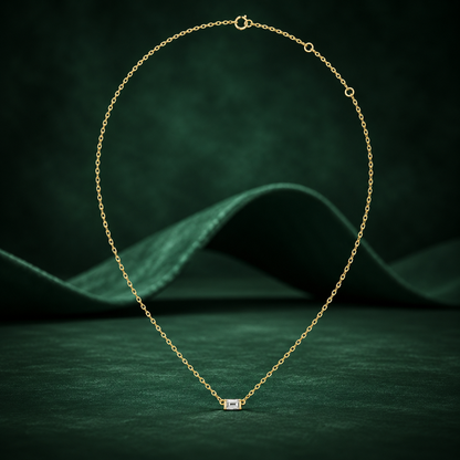 Lumière Baguette Diamond Connector