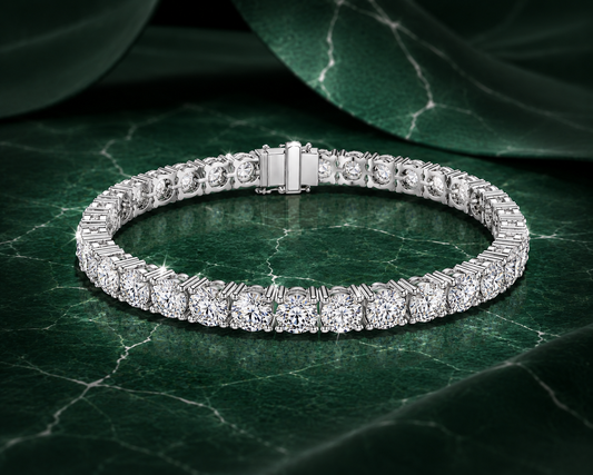 Classic Round Diamond Tennis Bracelet
