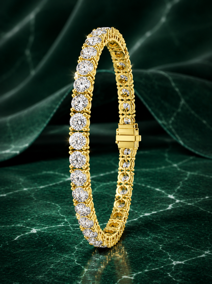 Classic Round Diamond Tennis Bracelet
