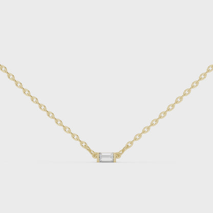 Lumière Baguette Diamond Connector