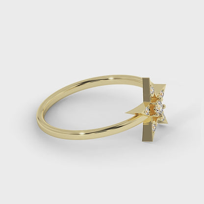 Glemzee Celestial Star Ring