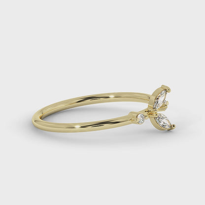Botanical Leaf Stacking Band