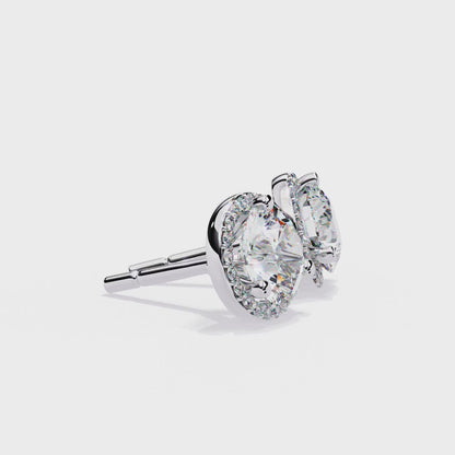 Minimalist Round Cut Earrings