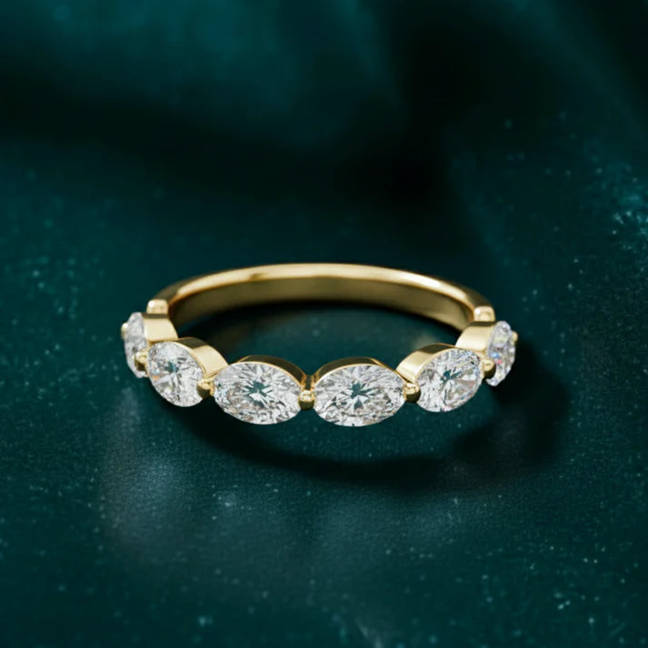 Elysian Oval Diamond Eternity Band
